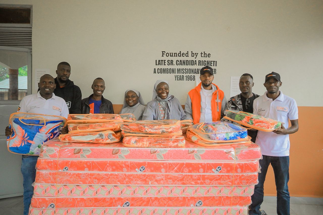 FORTEBET DELIVERS EARLY X-MAS LOVE TO LIRA BABIES HIME